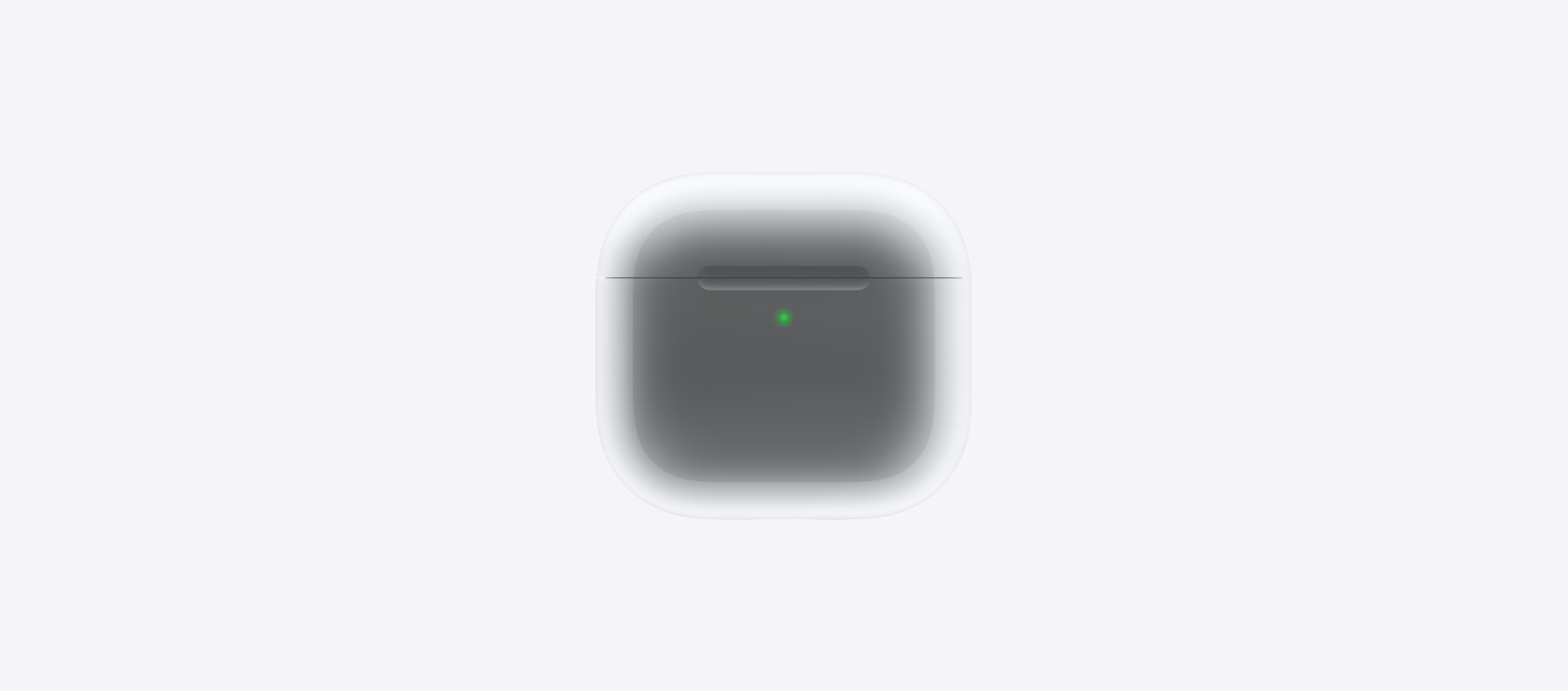AirPods 4 kõrvaklappide uus laadimiskarp.